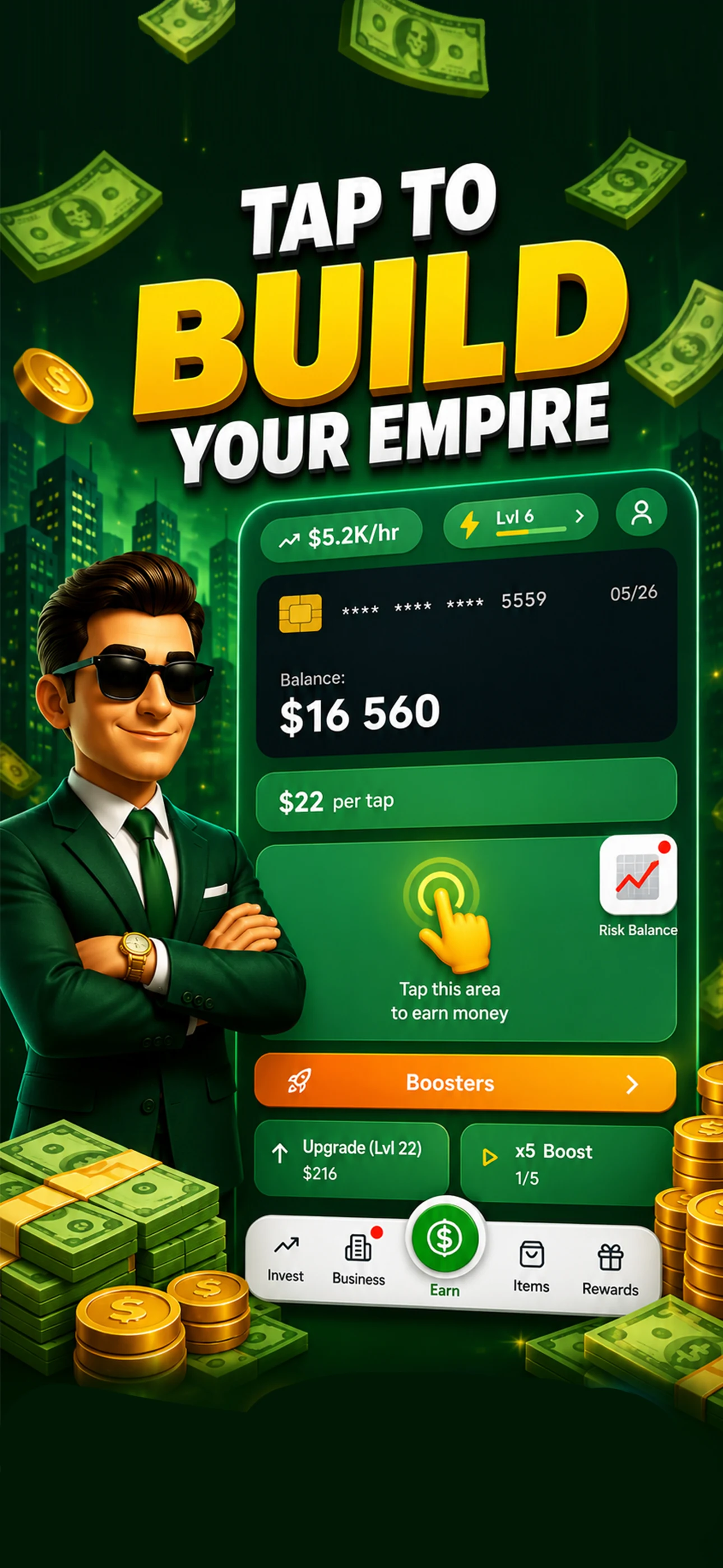 Money Tycoon Profit Tap screenshot